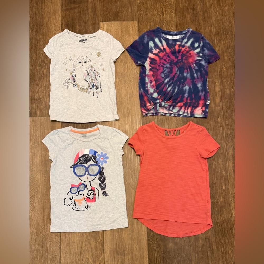 Girls size small 5/6 shirts